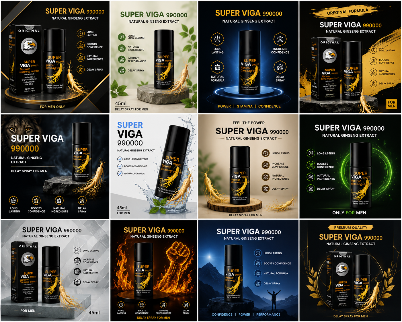 Viga Super Ginseng 990000 Long Time